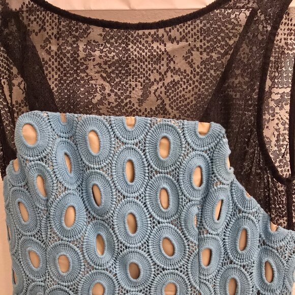 Fun Mixed Media Tracy Reese Dress Size 0 - Picture 3 of 7